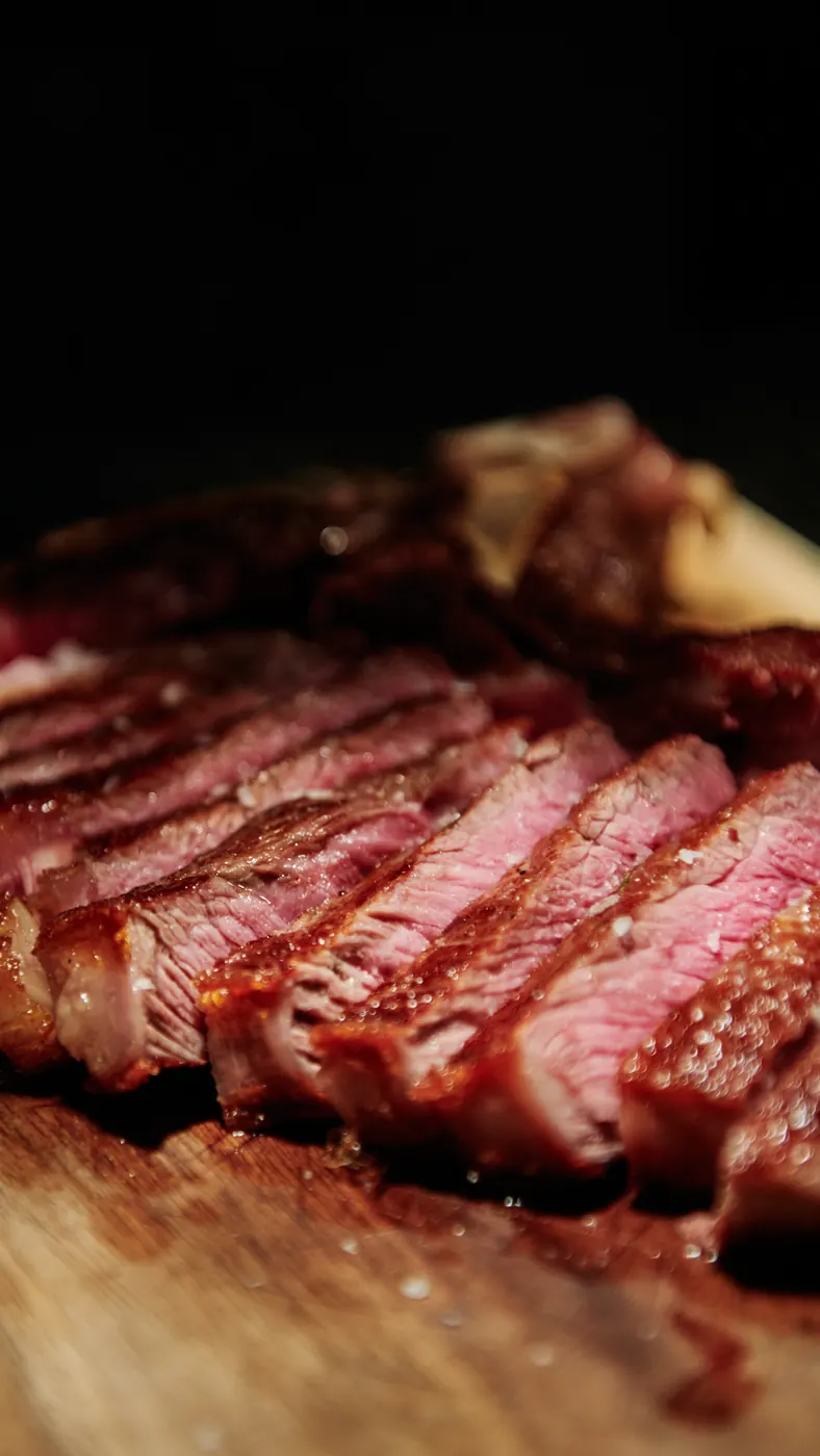 Tagliata di carne dry-aged al sangue